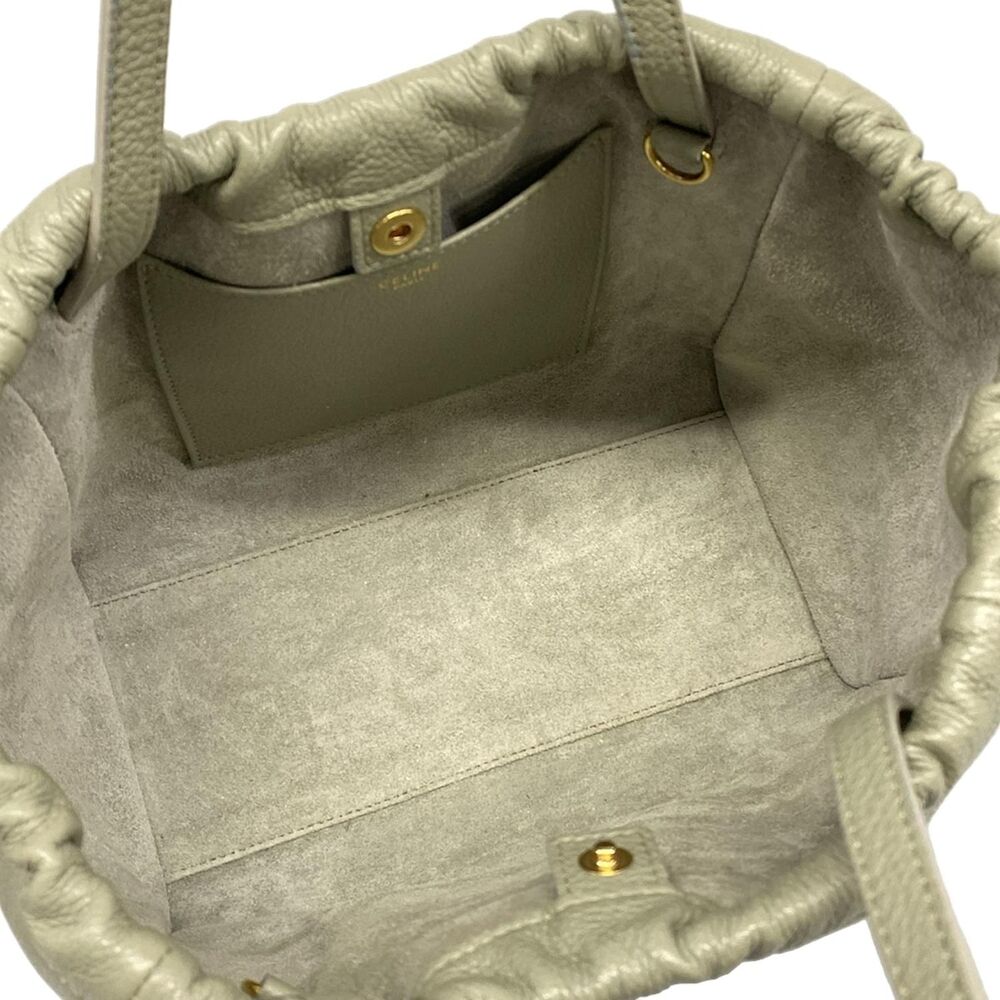 Celine Small Cabas Drawstring Cuir Triomphe Tote Bag - Picture 7 of 15